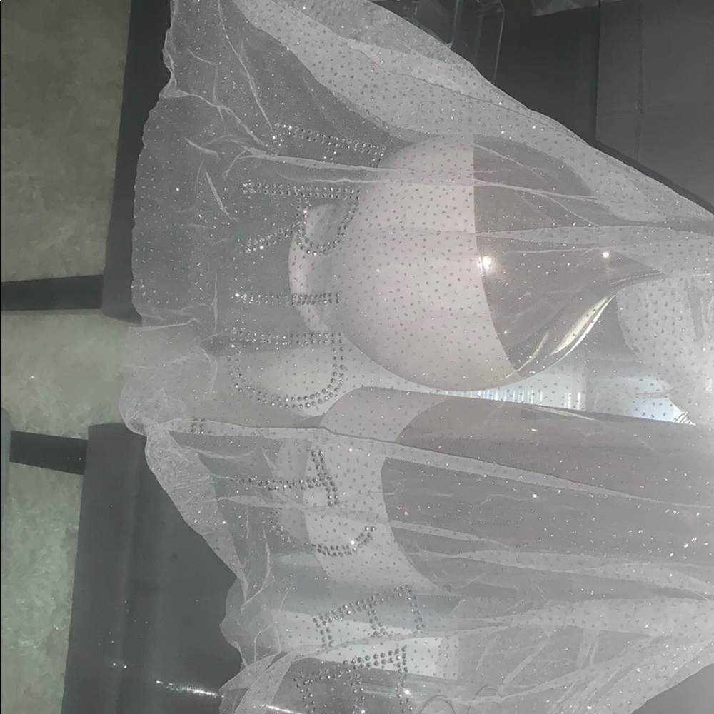 Bachelorette party veil and sash
